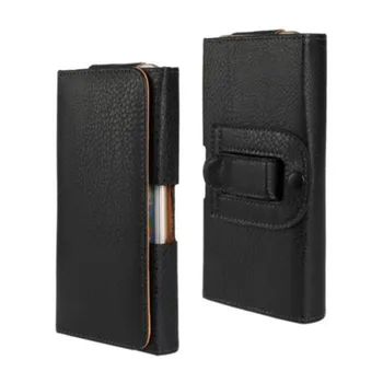 

Lichee Pattern PU Leather Belt Clip Pouch Back Cover for Doogee Homtom HT7/Homtom HT8/Homtom HT6/Valencia2 Y100 Plus/Y6C Case
