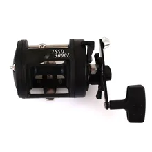 Черная пластиковая троллинг катушка Удочка морской барабан колесо Лодка Рыболовная катушка прочная Рок Рыбалка капающее колесо портативное