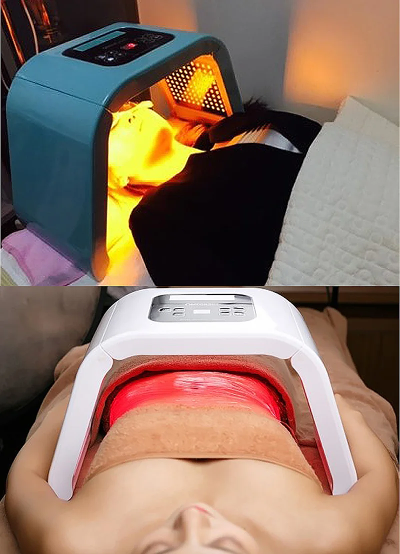 Новый продукт в 2018 году 4 цвета свет Omega pdt светодиоды светотерапия машина омоложения кожи в Китае