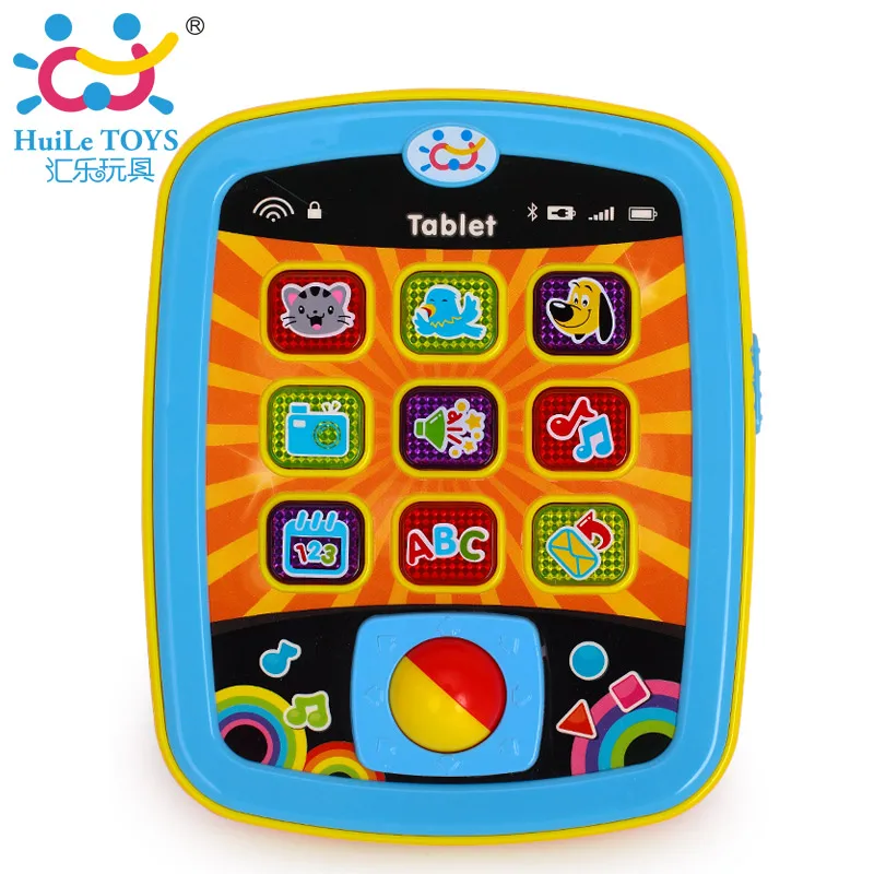 Baby Computer Tablet Pad Toys English Learning Alphabet