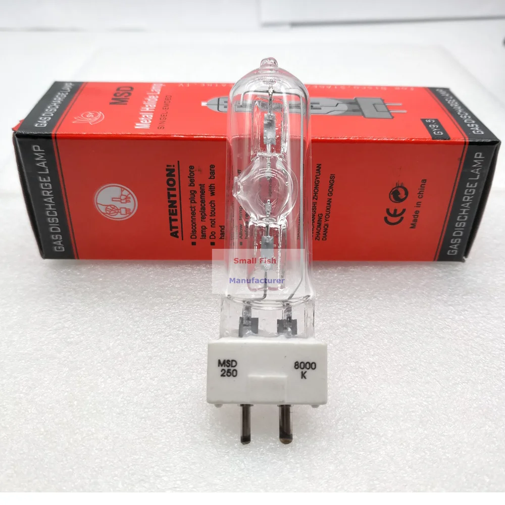 Бесплатная доставка лампа для сценического освещения MSD 250/2 MSD250W Вт 90 в MSR лампочка