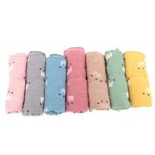 1 шт. Мода хлопок и лен корона печатных шарф осень-зима Детские теплые шарфы Новое поступление