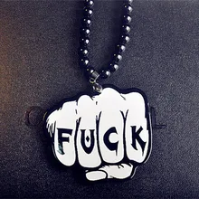 Автомобиль кулон акрил кулак висит Авто украшения интимные аксессуары личность хип хоп автомобилей JDM зеркало заднего вида орнамент