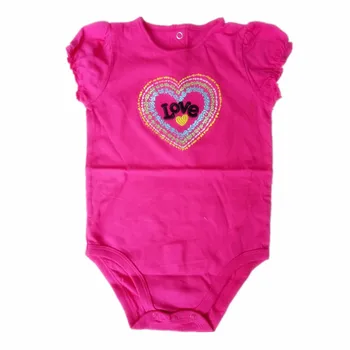 

Hooyi Summer Baby Girl Bodysuits Newborn Clothes Bebe One-Piece Clothing Sling Cotton Short Sleeve Stripe Boys Jumpsuit Soft
