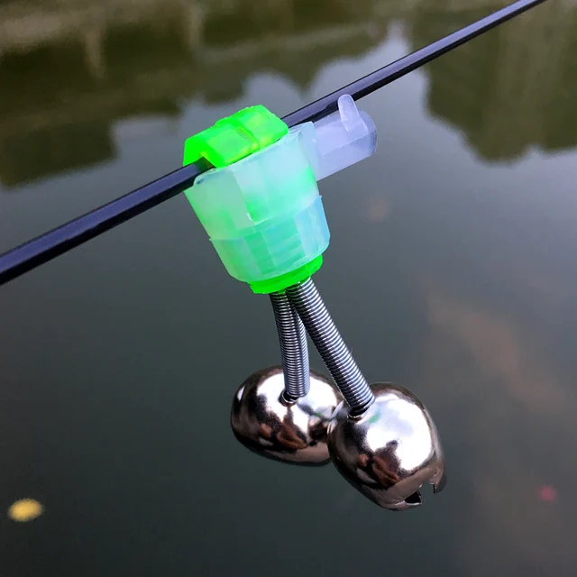 diy fishing pole alarm JZTang Bells with Lights, 30 Pcs Combo Set for Night Fishing Alarms DIY Fishing Tools (FISHING BELL),