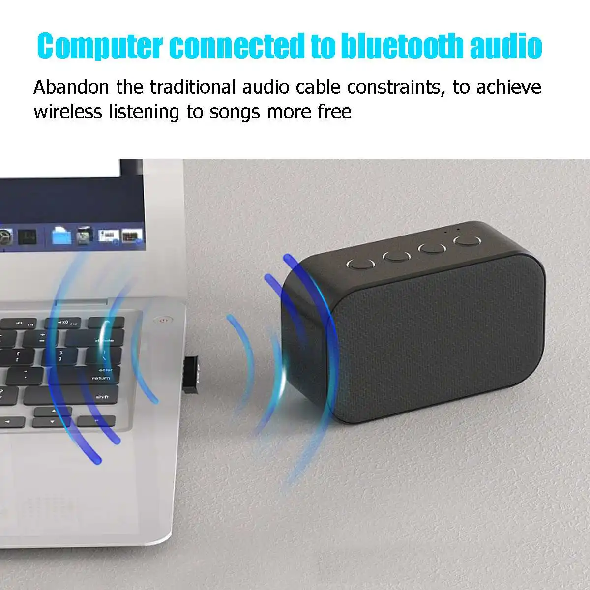 LEORY Draadloze USB bluetooth 5,0 адаптер bluetooth ключ Muziek звуковой приемник Adaptador Voor компьютер ПК ноутбук