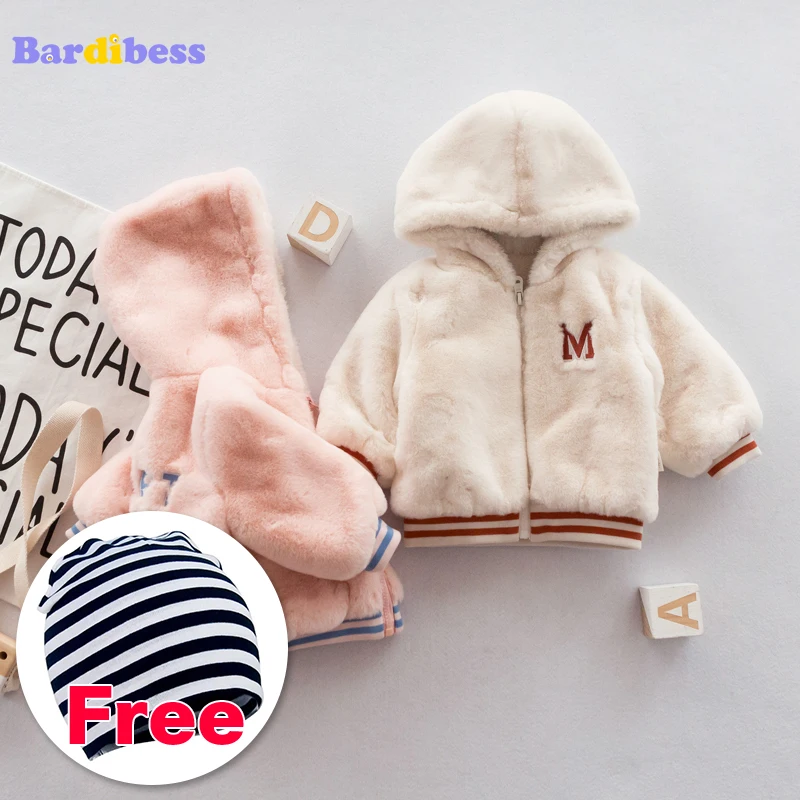 Bardibess/зимняя верхняя одежда для малышей куртки новорожденных супертеплые модные
