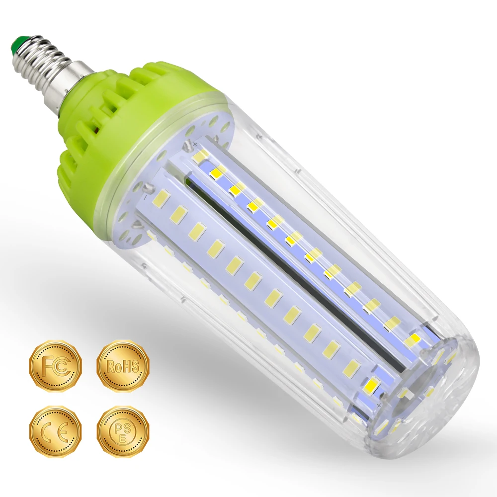 

LED Lamp 220V E14 Light E27 LED Corn Bulb 10W 15W 20W LED Bulb 110V Bombilla No Flicker Lamp Chandelier Candle Light For Home