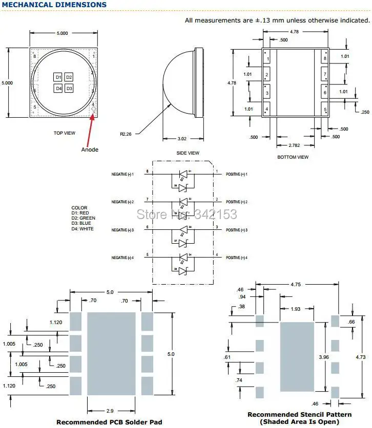 10-XML COLOR LED