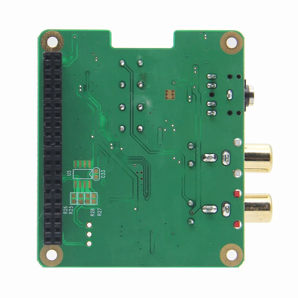 Raspberry Pi DAC Плата расширения PCM5122 HIFI аудио модуль совместимый w/Raspberry Pi 3 Model B+(Plus), 3B, 2B, B