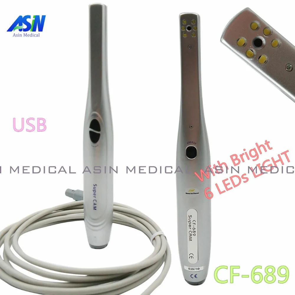 

CF-689 Intra oral Camera Sony CCD USB 2.0 Intra oral camera Dental oral camera NEW Dental Super Cam