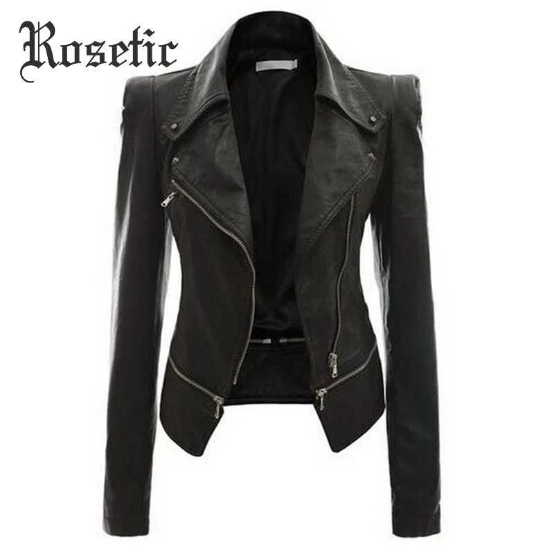 النساء PU جاكيتات القوطية عارضة الربيع الشرير الأسود زائد حجم ضئيلة طية صدر السترة سستة الصلبة عالية الشارع الإناث الأزياء أحجام كبيرة معاطف النساء PU جاكيتات القوطية عارضة الربيع الشرير الأسود زائد حجم ضئيلة طية صدر السترة سستة الصلبة عالية الشارع الإناث الأزياء أحجام كبيرة معاطف