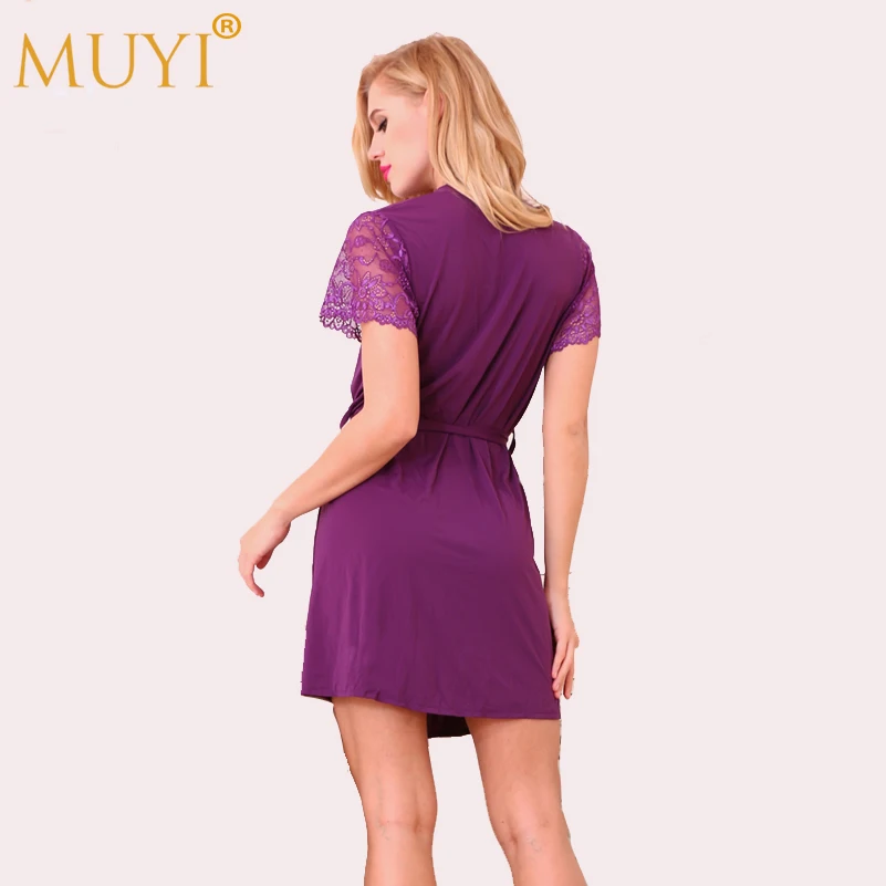 Женская одежда для сна халат невесты и подружки с поясом сексуальное ночное