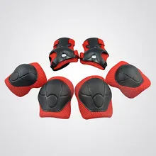6pcs/Set Child Knee Pads Elbow Pads Wrist Hands Protector Kneecap Kneepads for Scooter Roller Skating Cycling Sports Safety Set