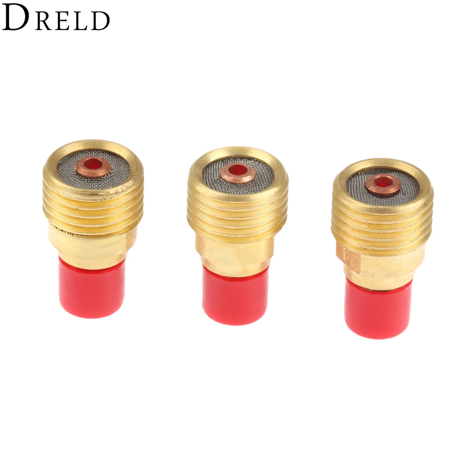 45V44 3//32/" 2.4mm TIG Gas Lens Collet Body Fit SR DB PTA WP-9 20 25 Torch 3PK