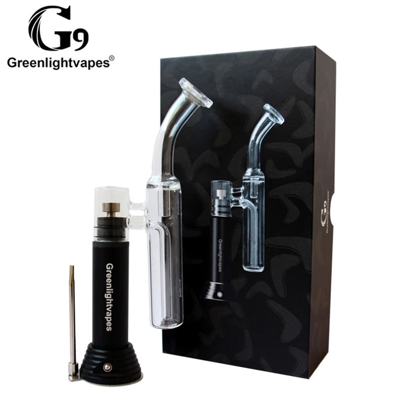 Greenlightvapes G9 мини Henail ENAIl Dab Nail Vape набор сухих трав набор испарителей для начинающих для курительного устройства стеклянная водопроводная труба 0C