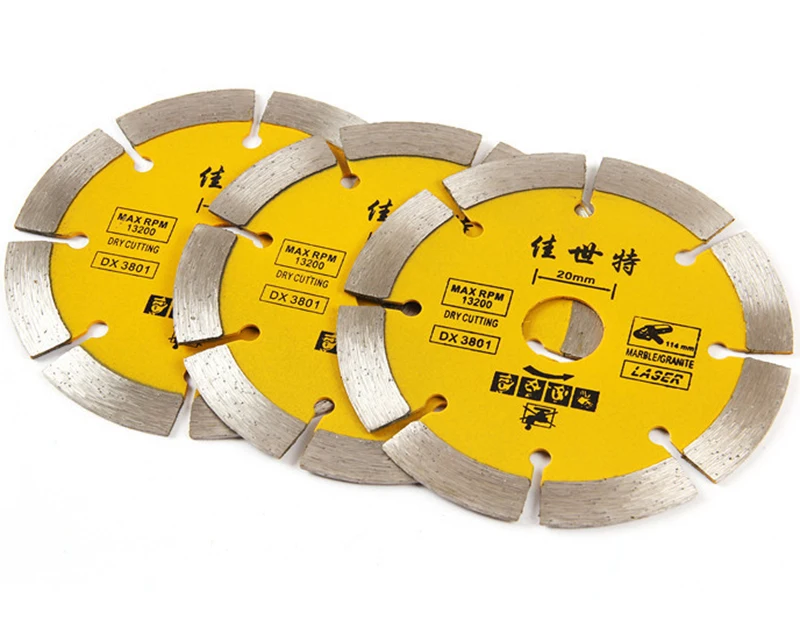 

1pc 110mm Diamond Saw Blade Wheel Cutting Disc for Concrete Marble Masonry Tile Thickness 1.6mm Engineering Cutting Saw Blade