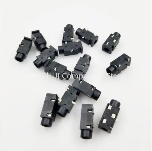 1000 шт. PJ 320B 320 Pin 3 5 Калибр штатив Трипод стойка разъем Хлопушки Наушники для