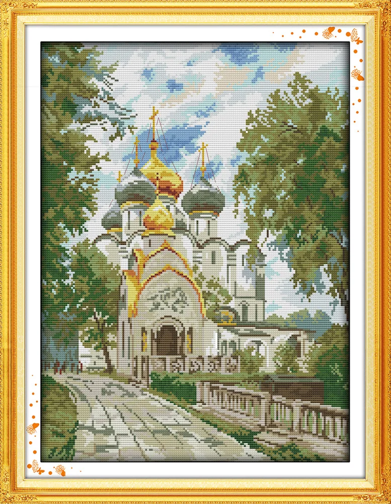 

Joy Sunday The great new convent cross stitch pattern kits handcraft make embroidery with chart