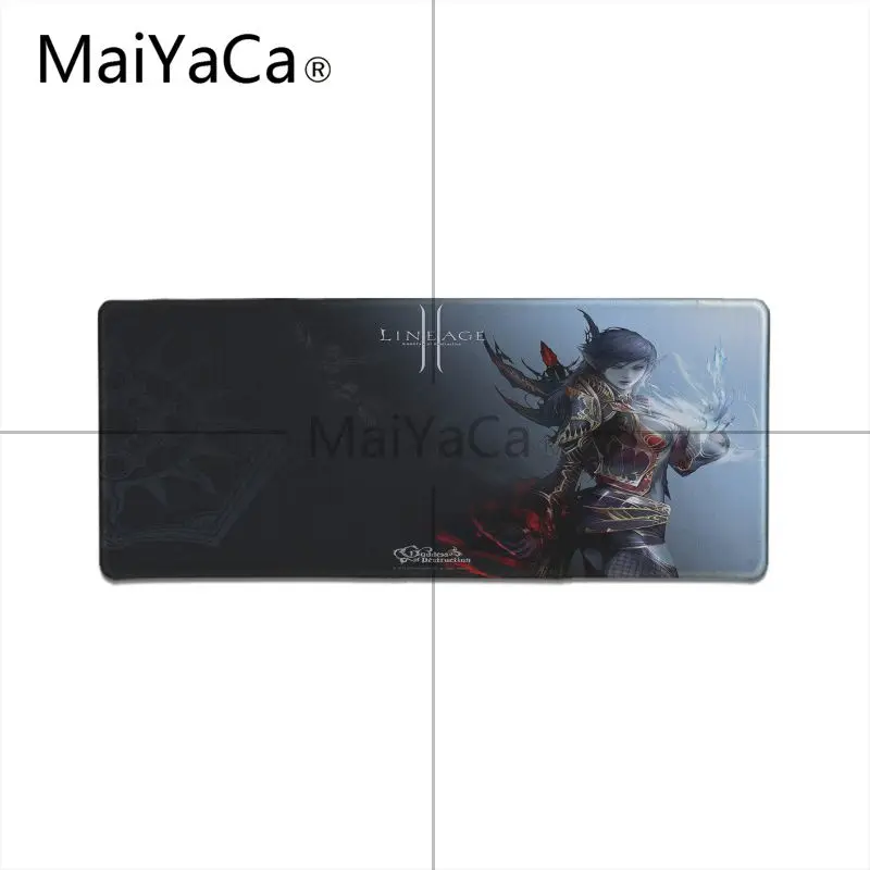 Игровой коврик для мыши MaiYaCa lineage 2 игровой с аниме и мультипликационным принтом