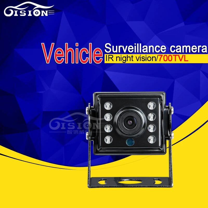 

HD Indoor Mini CCD Vehicle Camera 4Pin 700TVL Analog Inside Camera For Bus Truck Security Dvr Monitor System Aviation Plug