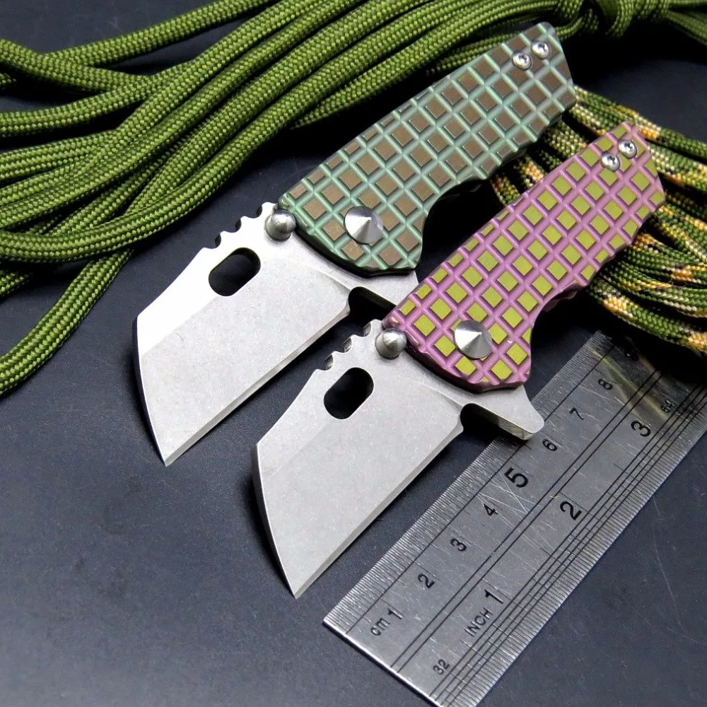 Новейший serge C188 Мини Складной нож M390 лезвие титановый сплав ручка карманные ножи кемпинг охотничий ключ EDC Открытый инструмент нож