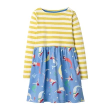 

New Design Baby Girls Dresses Long Sleeve Kids Clothes For Girl Autumn Winter Dress Girls Clothes Children Clothing Vestidos Hot