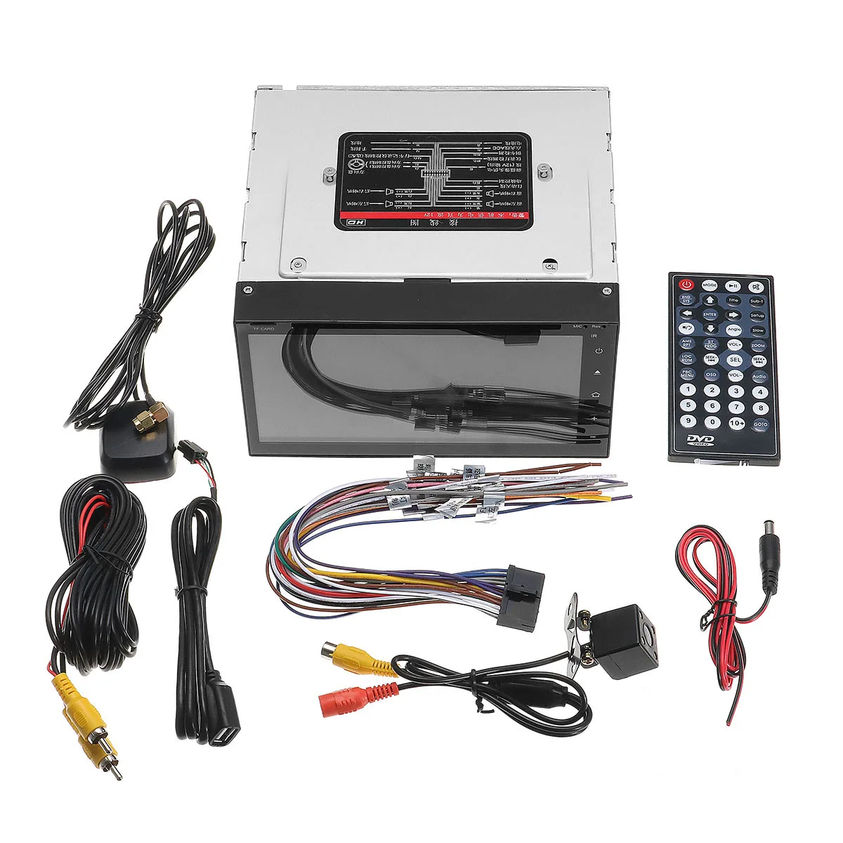 Discount Android 5.1 bluetooth WIFI Car DVD Autoradio 2 DIN Radio Universal GPS Navigation 3G Multimedia MP5 Player Video Audio Stereo 5