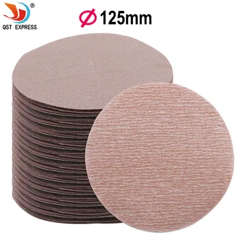 

7pcs 5 inch 125mm Round sandpaper Discs Sand Sheets Grit 80-1500 # Hook and Loop Sanding Disc for Sander Grits