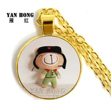 Fashion Jewelry Teddy Bear Girl, find a lovely Teddy Bear Girl to fall in love, will it be you, art glass pendant necklace, gift let love find you