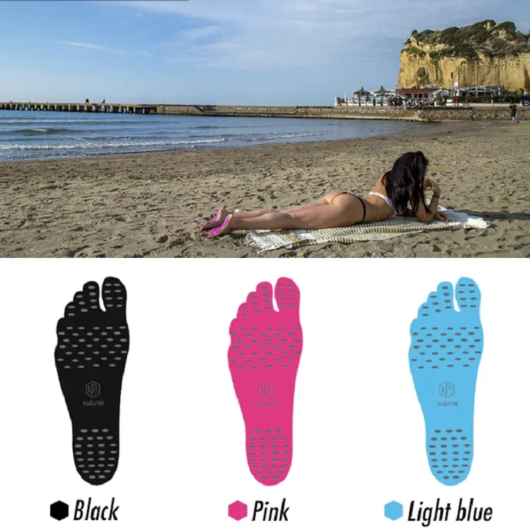 

Sticker Shoes Stick on Soles Sticky Pads NAKEFIT for Feet
