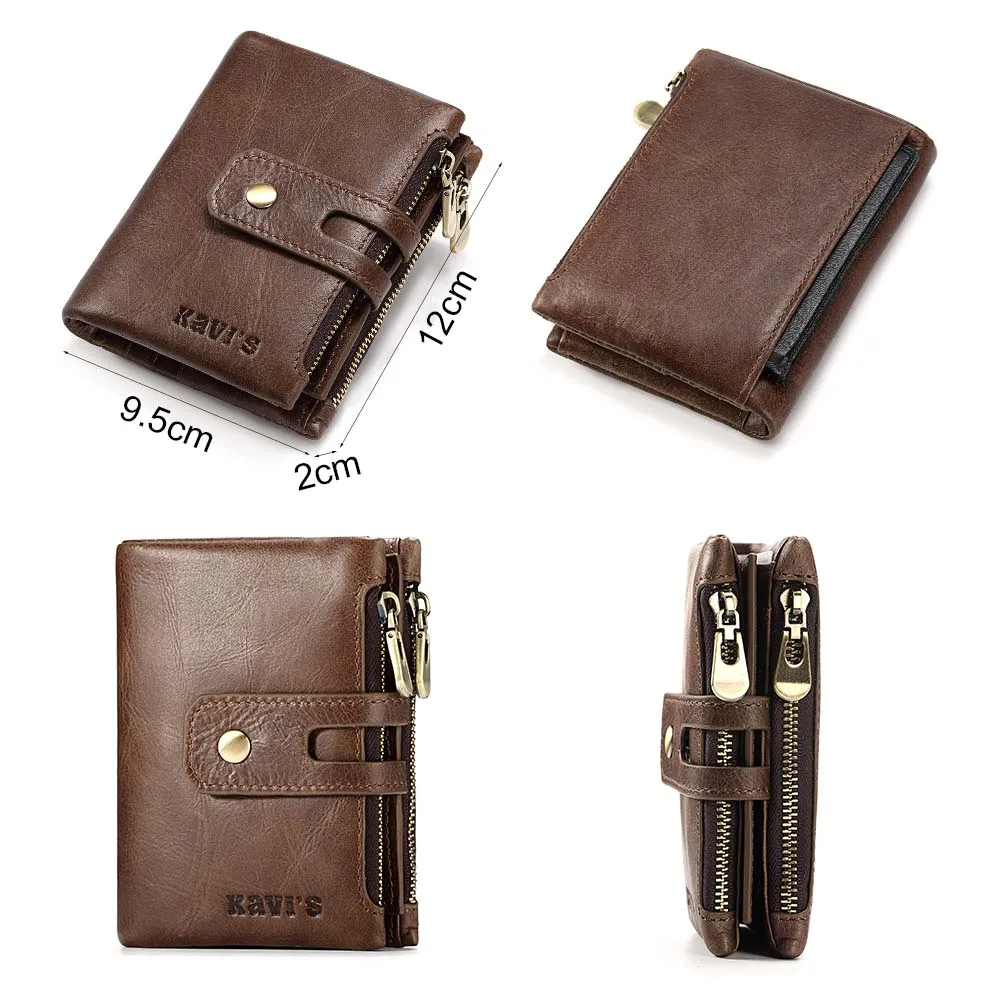 KAVIS Free Engraving Name Genuine Leather Wallet Men PORTFOLIO Gift Male Cudan Portomonee Perse Coin Purse Pocket Money Bag KAVIS Free Engraving Name Genuine Leather Wallet Men PORTFOLIO Gift Male Cudan Portomonee Perse Coin Purse Pocket Money Bag