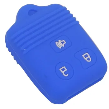 Keyforkess 30 pz/lotto Silicone Auto chiave a distanza FOB caso per Ford F-150 F-250 Mercury Mazda Auto Keyless copertura - Jingyuqin 30 pz lotto Silicone Auto chiave a distanza FOB caso per Ford F 150