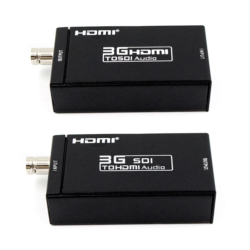 HDMI-SDI and SDI-HDMI 100m//328ft HDMI Extender Over Single Coaxial Cables 1080P