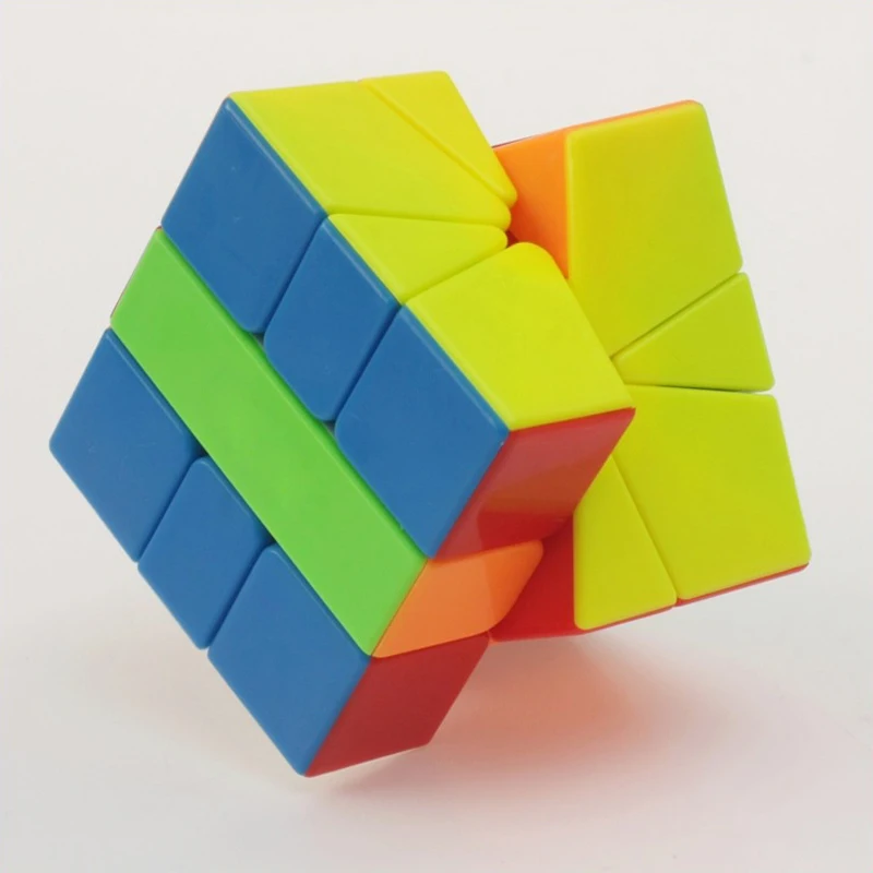Карамельный цвет кв-1 Magic Cube площади Профессиональный Stickerless Головоломка Куб Скорость Мэджико cubo Развивающие игрушки для детей(C5