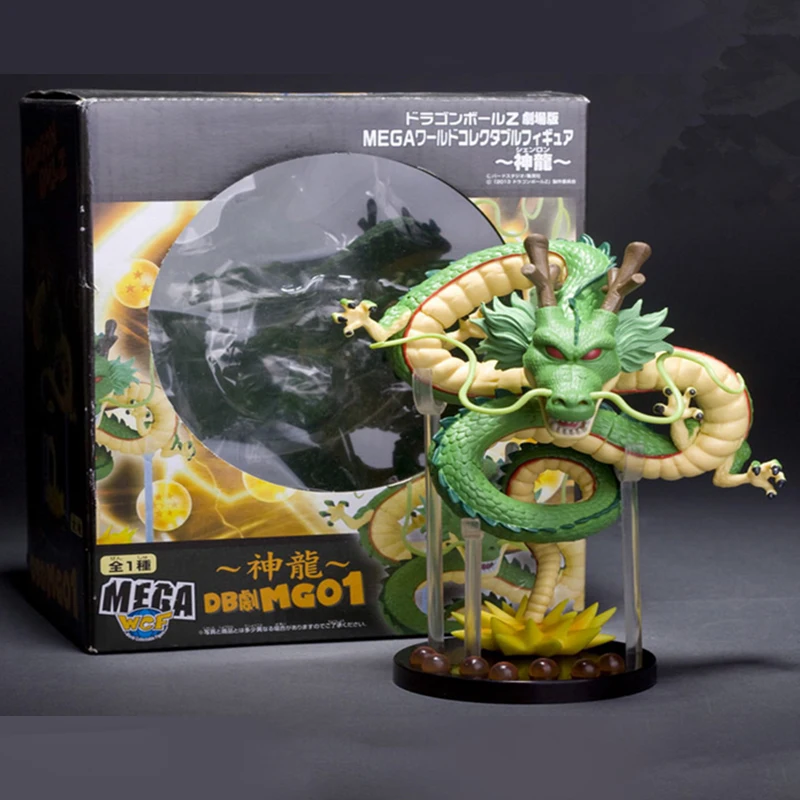 Dragon Ball Z фигурки Shenron Dragonball цифры комплект аниме Рисунок дель дракона + 7 шт. 3 5 см