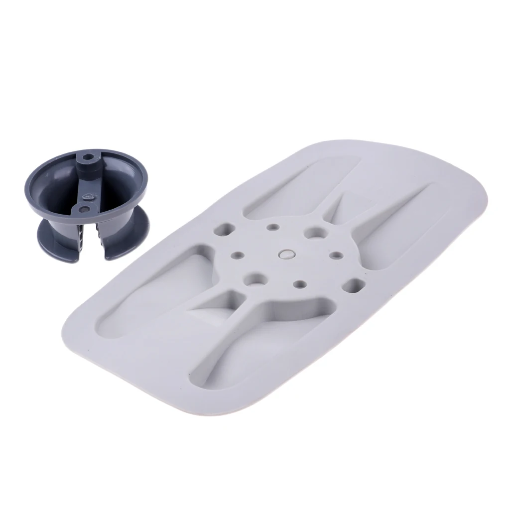 Heavy Duty Plastic Kayak Canoe Dinghy Inflatable Boat Cleat Seat Dock Anchor Gear Accessories