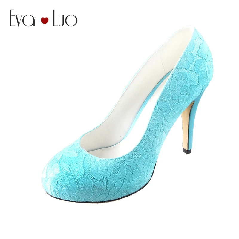 turquoise wedding shoes for bride