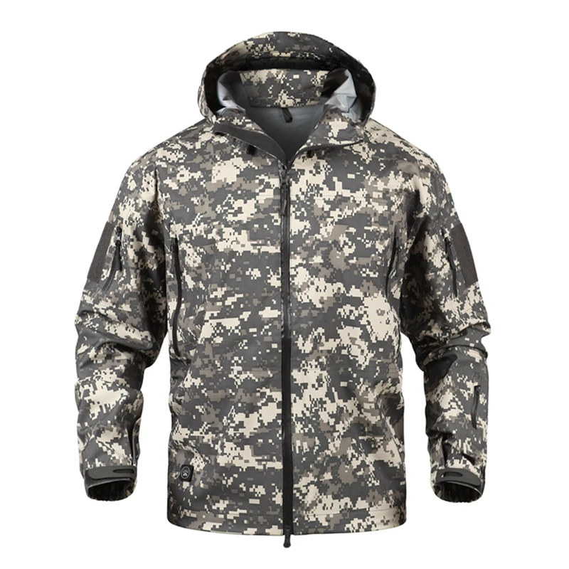Армейская куртка мужская военная одежда Hardshell Cothes камуфляжная водонепроницаемая куртка и пальто для мужчин Мультикам ветровка пальто