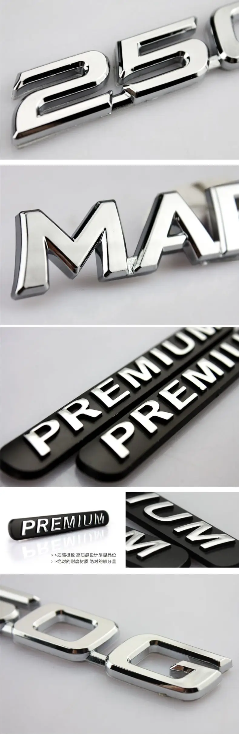 1 шт. 3D специальный модифицированный 250 г MARKX Премиум измененная эмблема маркировка для автомобилей знак, наклейка на автомобиль для рейз стайлинга автомобилей