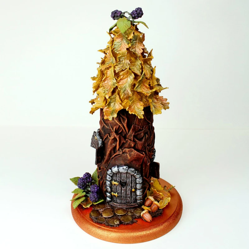 Blackberry & Oak Leaves Silicone Mould Fondant Cake Mold Cake Decorating TooCAnd