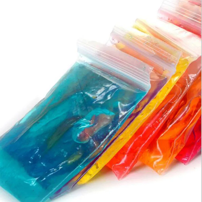 

12Pack/Set Transparent Crystal Mud Modeling Cute Children Intelligent Magic Playdough Lizun Slime Kids Toys