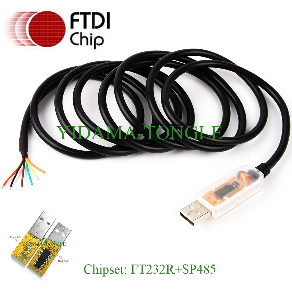 USB to RS422 RS485 Serial Port Converter Adapter Cable with FTDI Chip With Driver Compatible usb-rs485-we-1800-bt Supprot win10