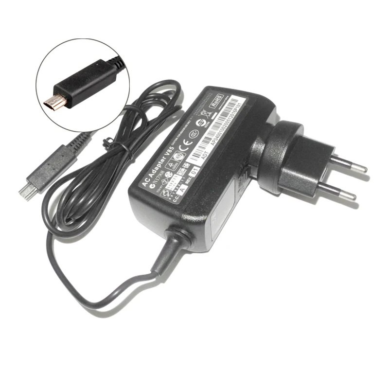 EU US AU Plugs 12V 1.5A 18W Tablet Battery Charger for Acer Iconia Tab