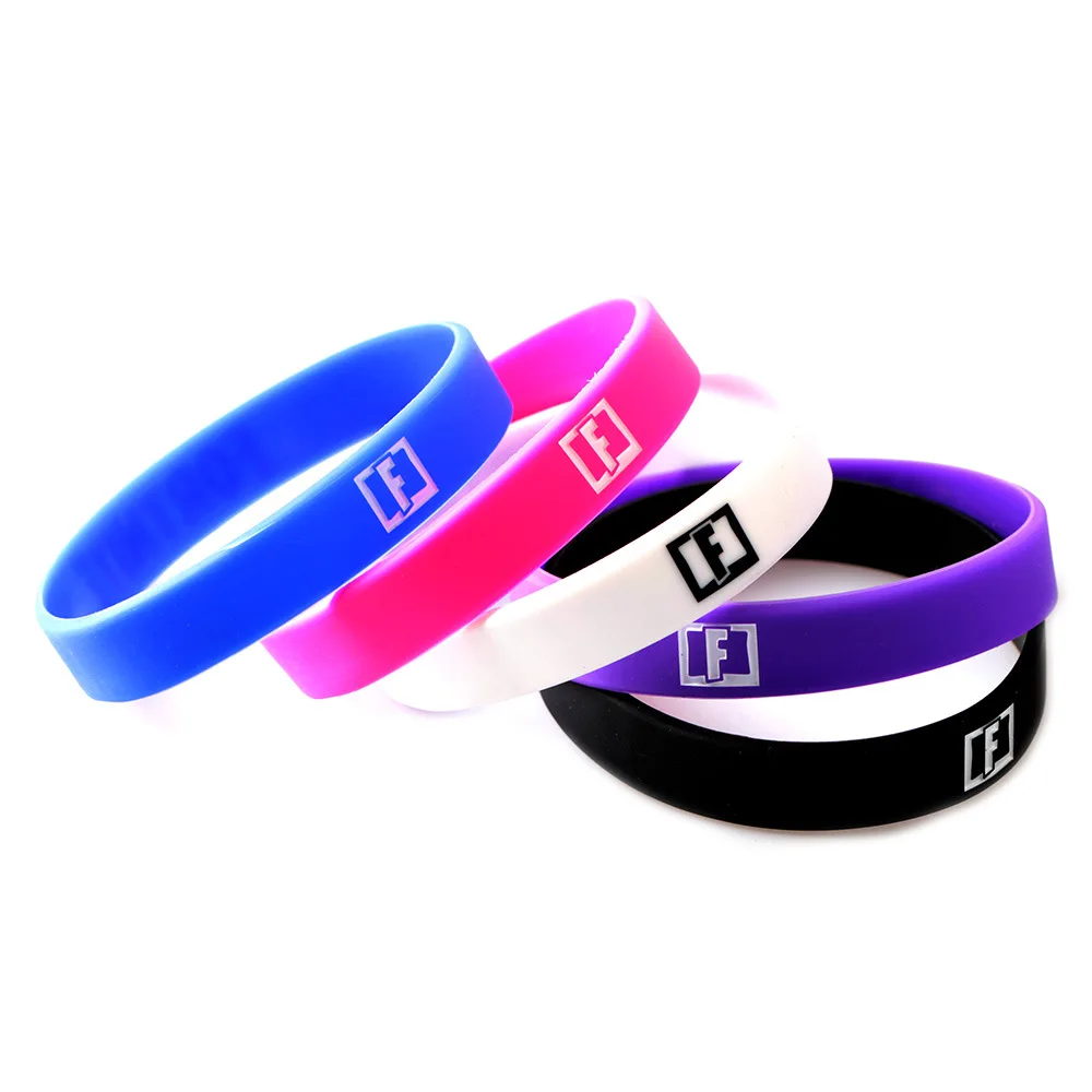 

2019 New Fashion Fort Night wristband Sports Leisure Fortress Night Wristband fortnight wristband Men Silicon Bracelet Band