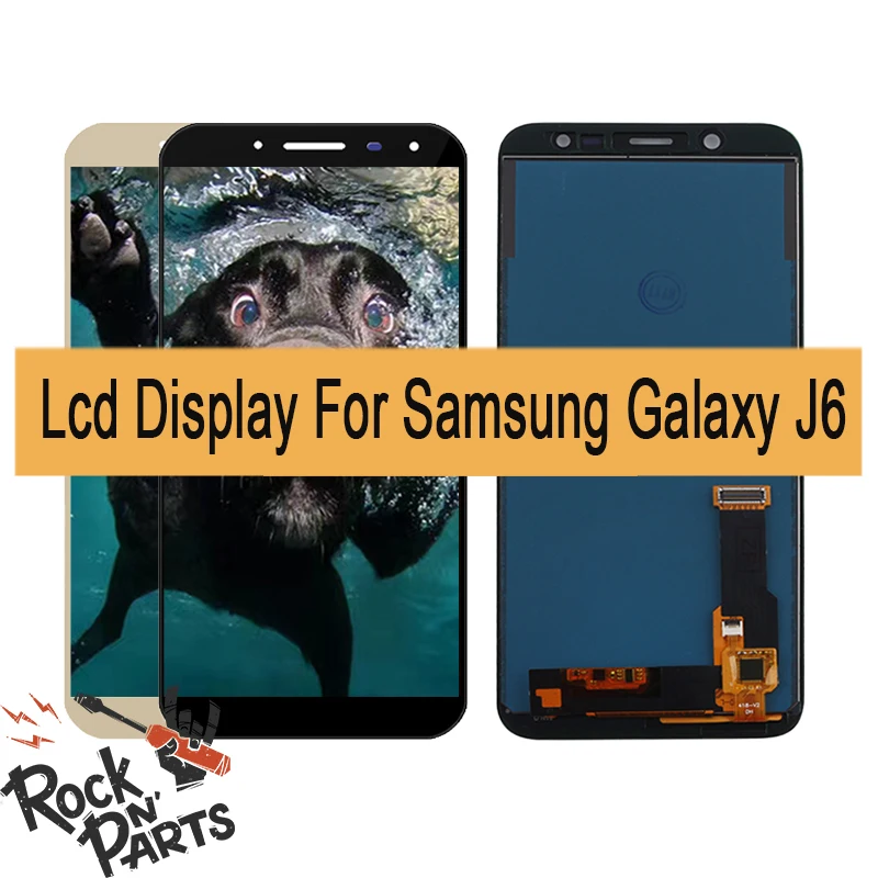 

5.6''LCD For SAMSUNG Galaxy J6 J600 2018 J600F J600F/DS J600G/DS Lcd Display Touch Screen Assembly with frame Replacement