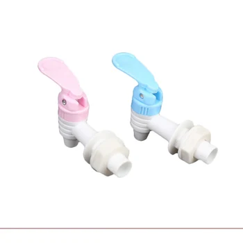 

One-on-one selling White Red Push Type Plastic Replacement Water Dispenser Tap Faucet