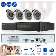 OWSOO 8CH система видеонаблюдения 1080 P HDMI NVR комплект 4 шт. 1080 P наружная ip-камера безопасности Водонепроницаемая камера ночного видения камера видеонаблюдения комплект