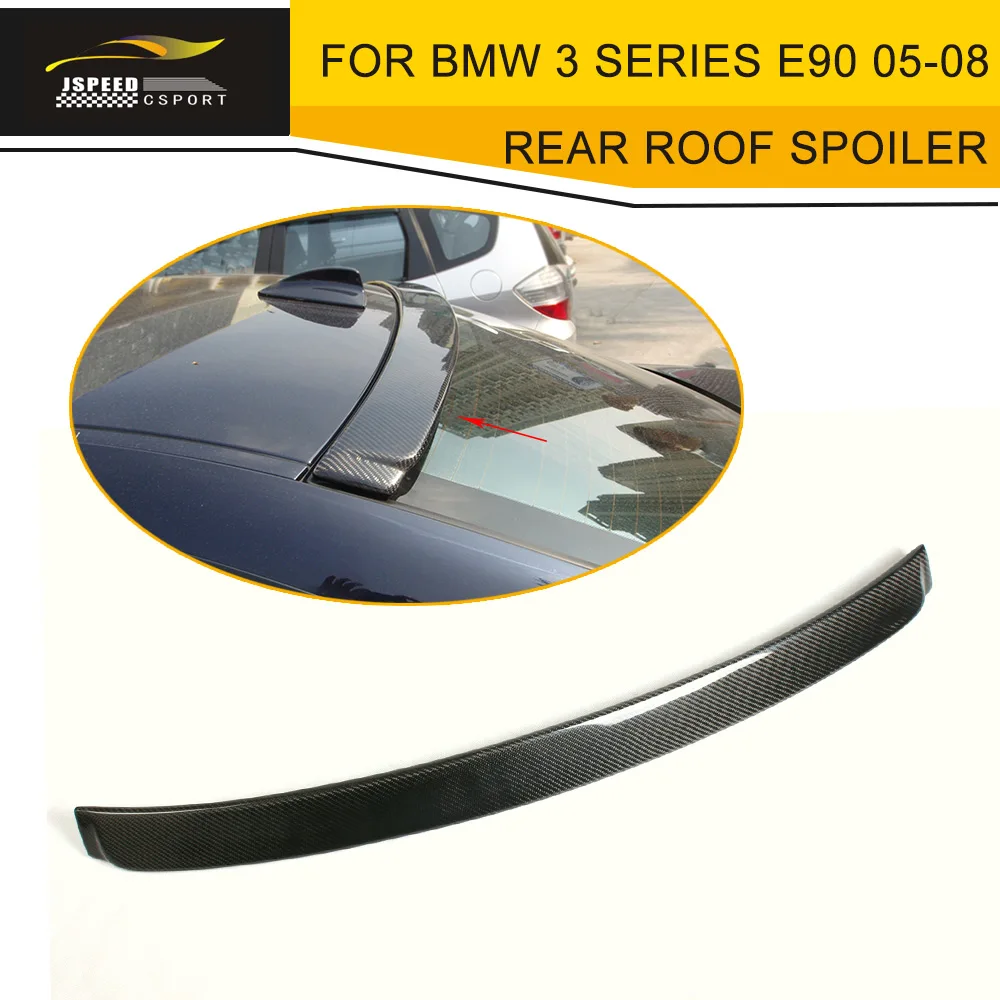 

Carbon Fiber Car Rear Roof Spoiler Lip Wing For BMW 3 Series E90 2005-2008 Car-Styling