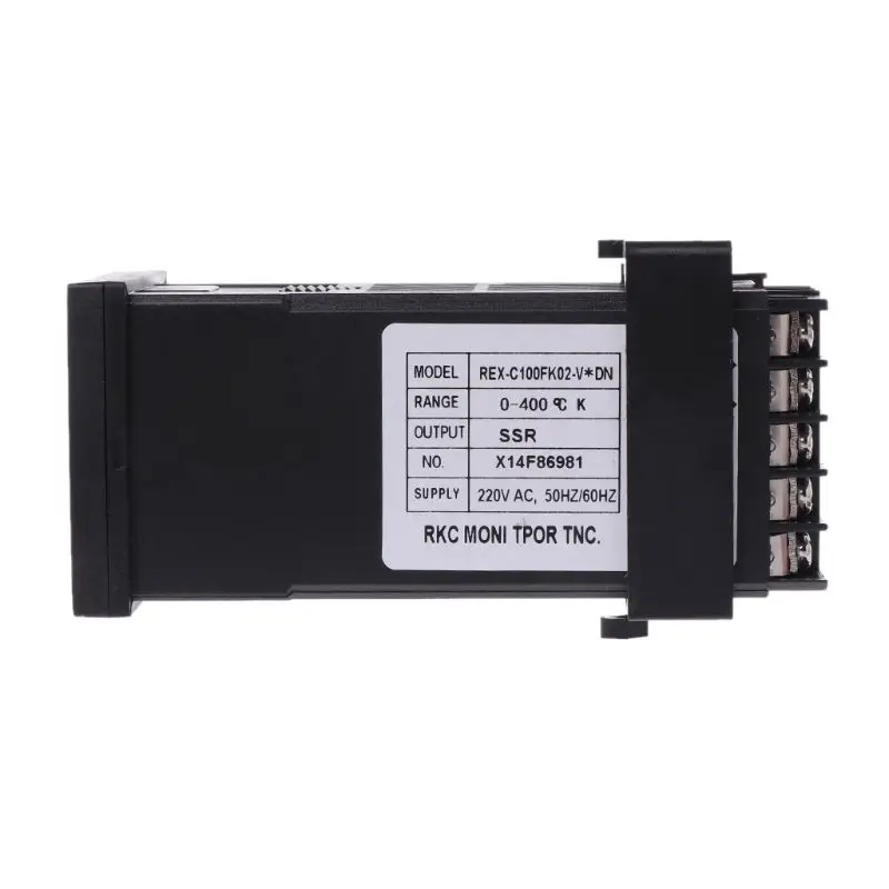 PID цифровой регулятор температуры REX C100 от 0 до 400 градусов K Тип ввода SSR выходной